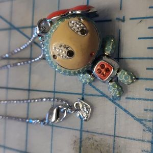 Swarovski Erika Pendant necklace with flower on head